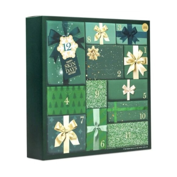 12 Days of Skincare Advent Calendar Beauty Gift Set Holiday Self-Care Box Xmas - Picture 1 of 3